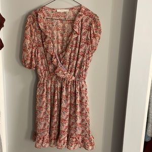 Floral mini dress